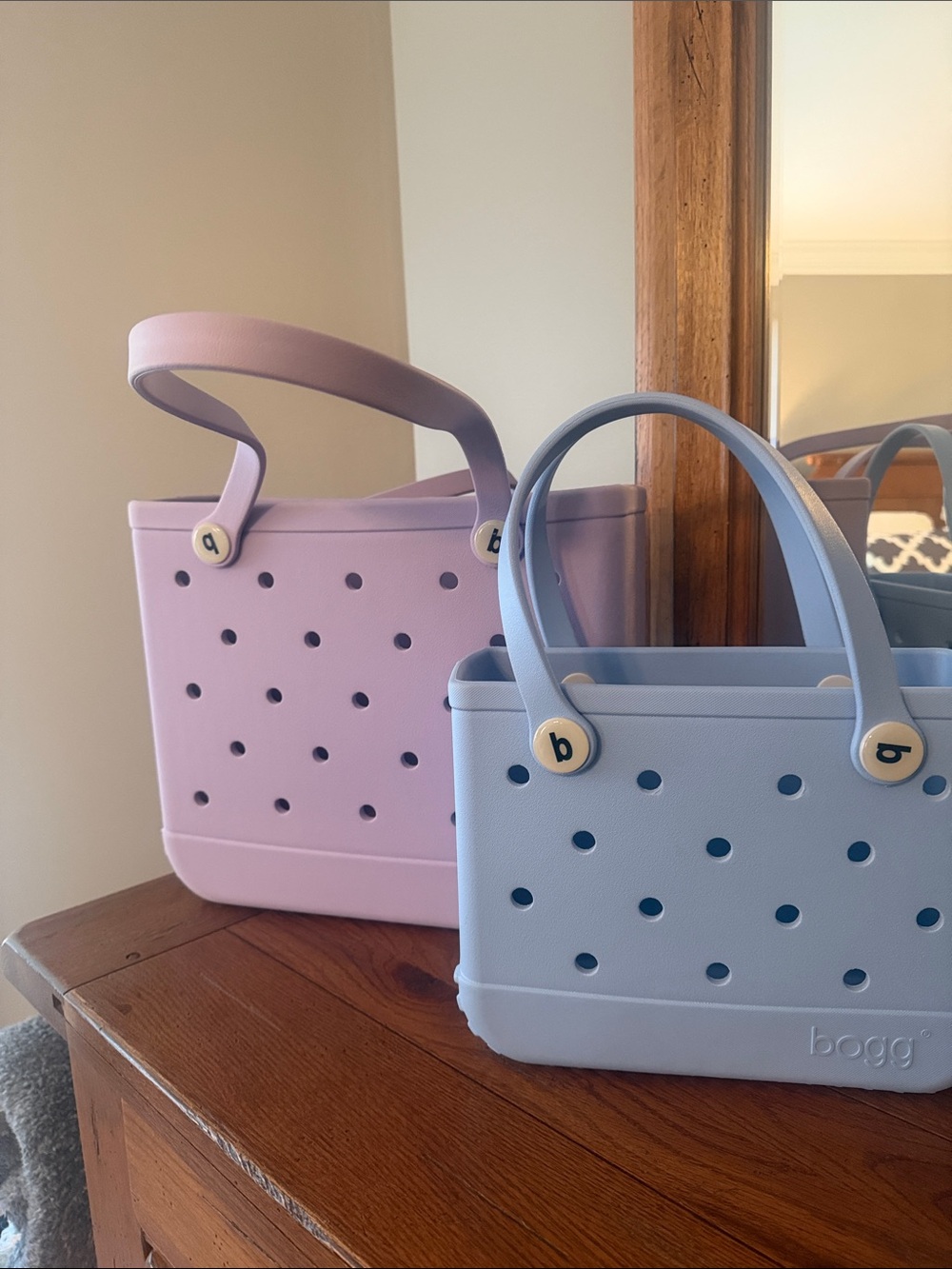 BOGG BAG Lilac Perforated Tote - Picture 7 of 7